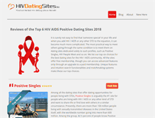 Tablet Screenshot of hivdatingsites.biz